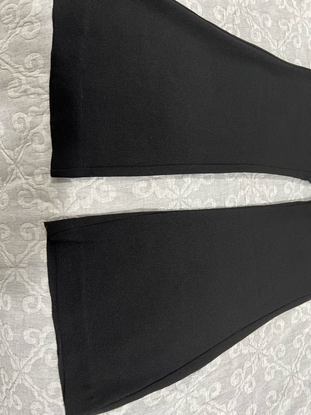 Taylor Black Lace-Panel Flare Jumpsuit - Picture 3 of 9
